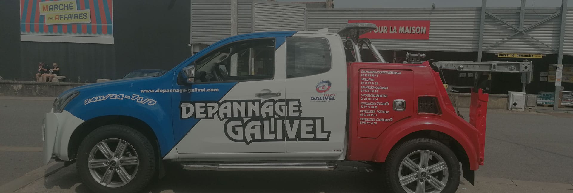 Dépannage voiture rennes- Dépannage Galivel-Rennes